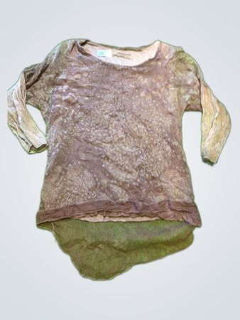 Unbranded Sheer Long Sleeve Blouse