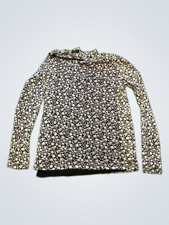 Madison Floral Turtleneck Top