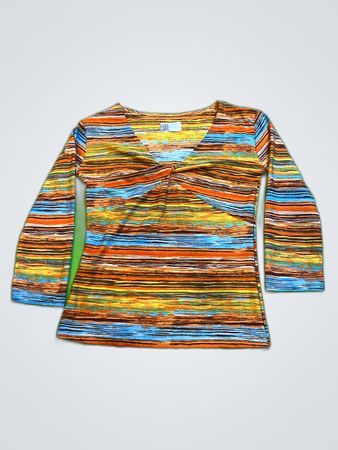 Striped Long Sleeve Top