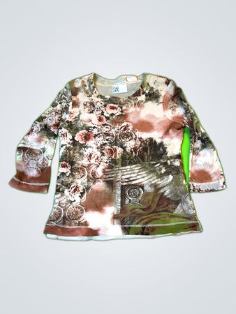 Floral 3/4 Sleeve Top