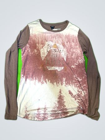 Long Sleeve Tie-Dye Shirt