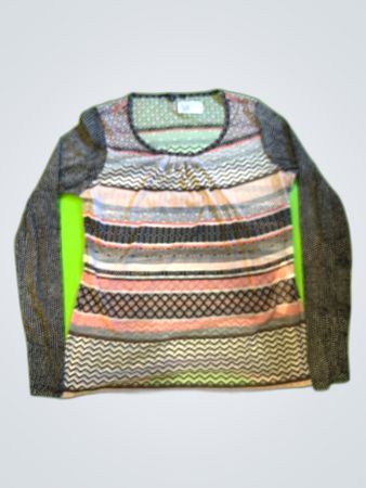 Striped Long-Sleeve Top