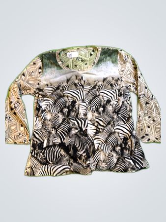 Zebra Print Top