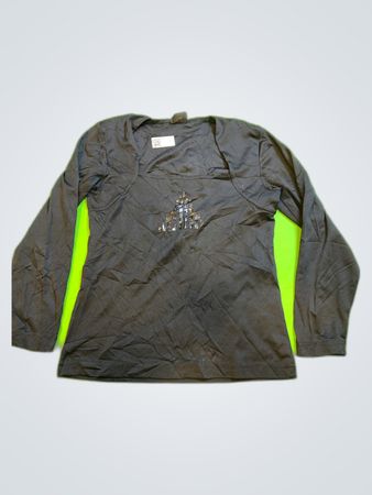 Dolce & Gabbana Black Embellished Long-Sleeve Blouse