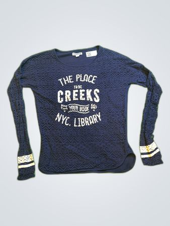 Creeks Long Sleeve Graphic T-Shirt
