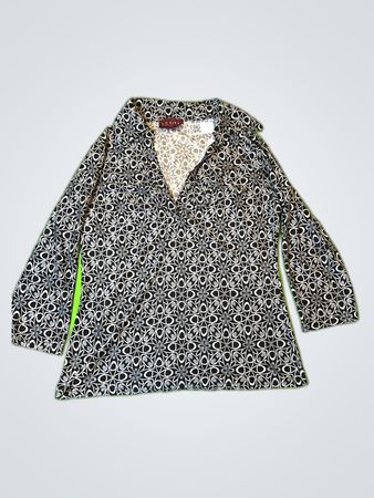 LA City Printed Blouse