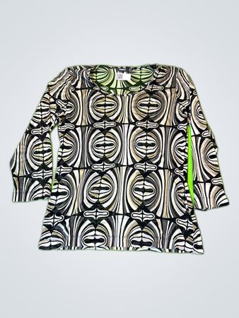 Mexx Printed Long Sleeve Blouse