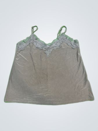 Amisu Lace Trim Camisole Top