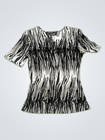 Gressler Zebra Print Blouse