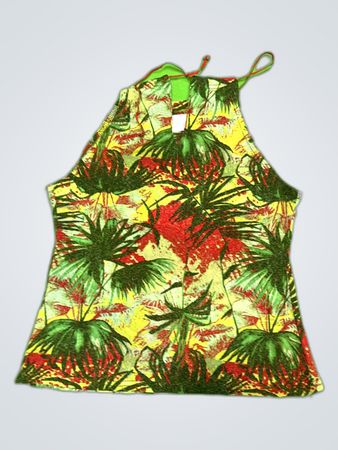 Unbranded Printed Tropical Camisole Top