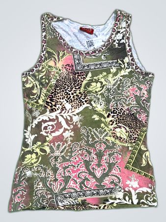 Taifun Fun Printed Camisole Top