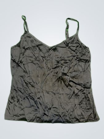 Repeat Black Satin Camisole Top