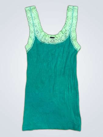 H&M Lace Trim Tank Top