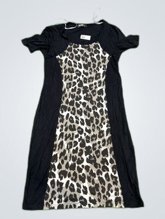 Janina Leopard Print Mini Dress