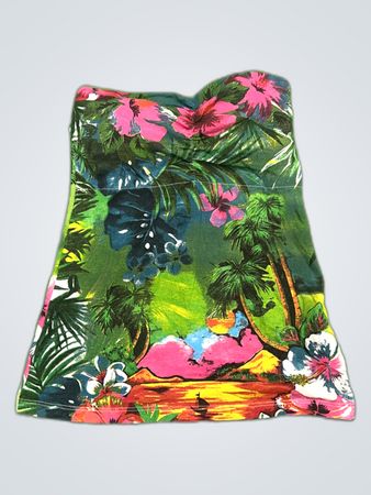 Free People Tropical Print Tube Top