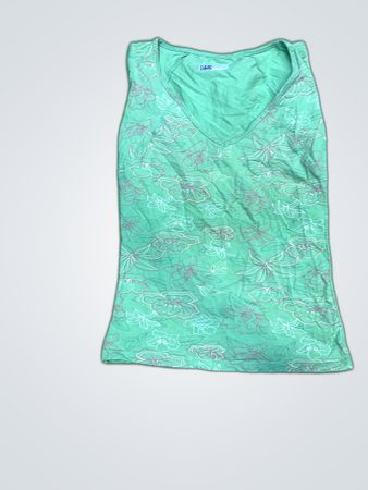 Silk City Printed V-Neck Camisole