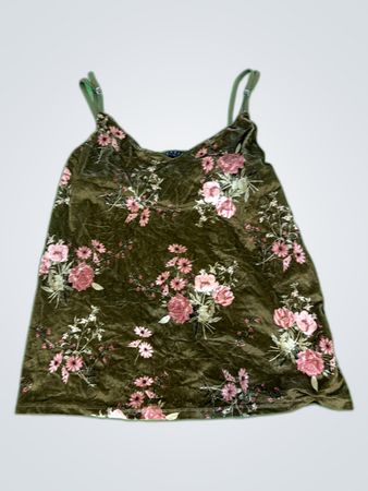 Brown Floral Camisole