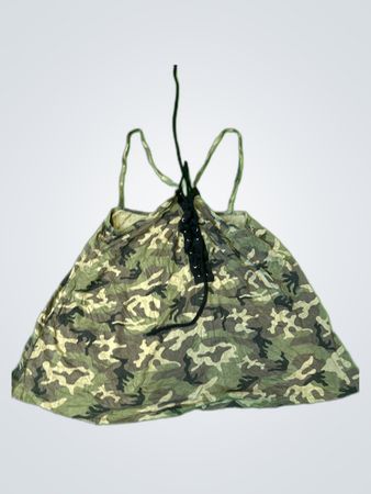 Tally Weijl Camo Strap Camisole Top