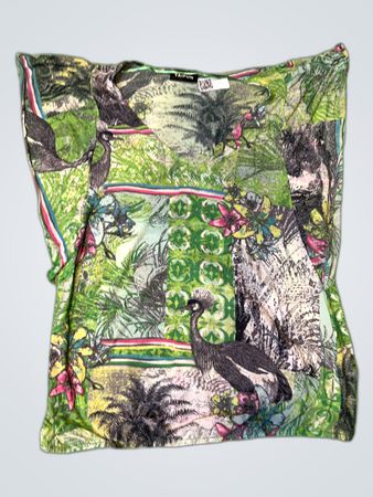 Taifun Printed Tropical Blouse