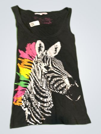 Tally Weijl Graphic Zebra Tank Top