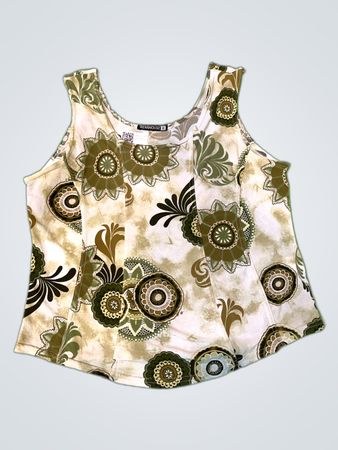 Wearhouse Printed Floral Tank Top