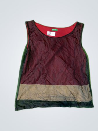 United Colors of Benetton Color Block Sleeveless Top