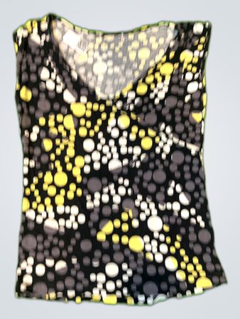 Unbranded Black Polka Dot Tank Top