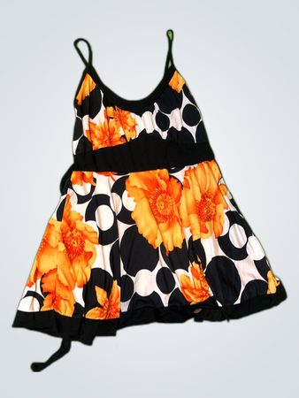 L'Original Printed Spaghetti Strap Mini Dress