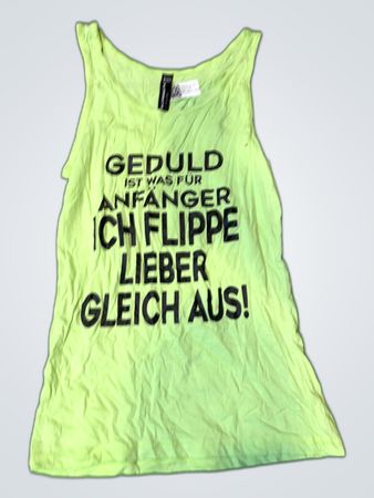 Blind Casual Graphic Tank Top