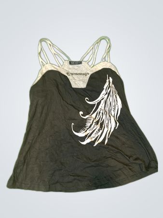 Black and Grey Camisole