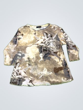 G&SENSE Printed Long-Sleeve Blouse