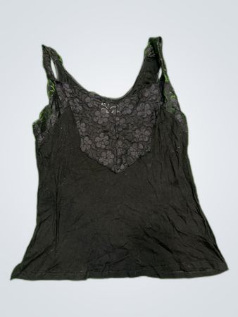 H&M Black Lace Trim Camisole