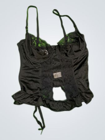 H&M Black Lace Bustier