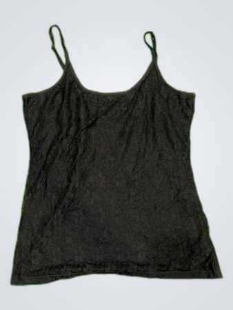 Black Lace Camisole Top