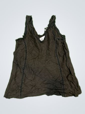 Kate Storm Black Lace Trim Blouse