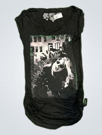 Black Graphic T-Shirt