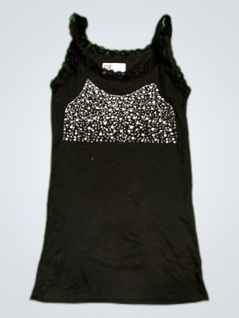 H&M Black Lace Trim Camisole