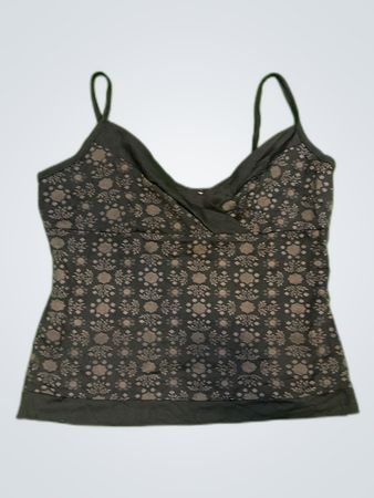 Black Floral Camisole