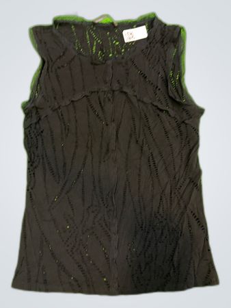 Marc Cain Black Sheer Blouse