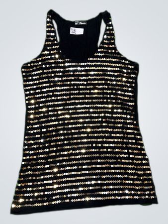 Sequined Tank Top