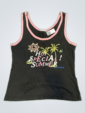 Ying Guang Graphic Tank Top