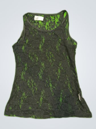 Black Lace Tank Top
