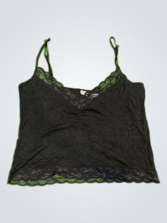 Zara Black Lace Camisole Top