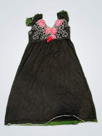 Black Floral Dress