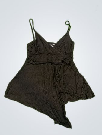 Unbranded Black Wrap Blouse