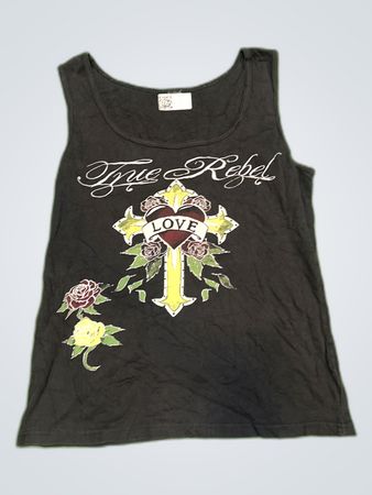 True Rebel Graphic Tank Top