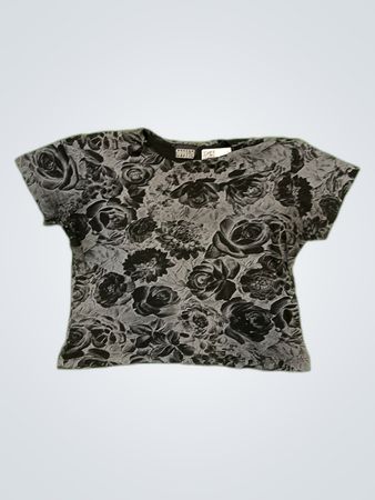 Ripples Printed Floral T-Shirt