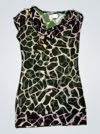 Animal Print Blouse
