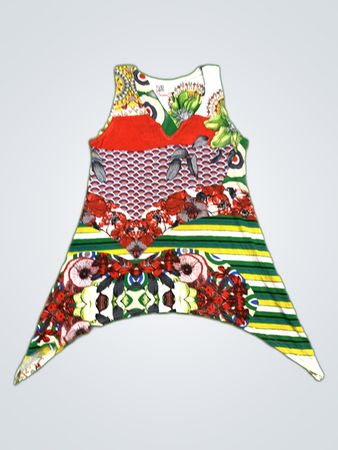 Vivienne Westwood Printed Sleeveless Blouse