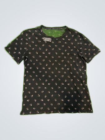 Unbranded Printed Floral Short Sleeve T-Shirt